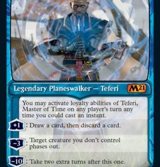 Teferi, Master of Time (Showcase) (291) [Core Set 2021] Online now