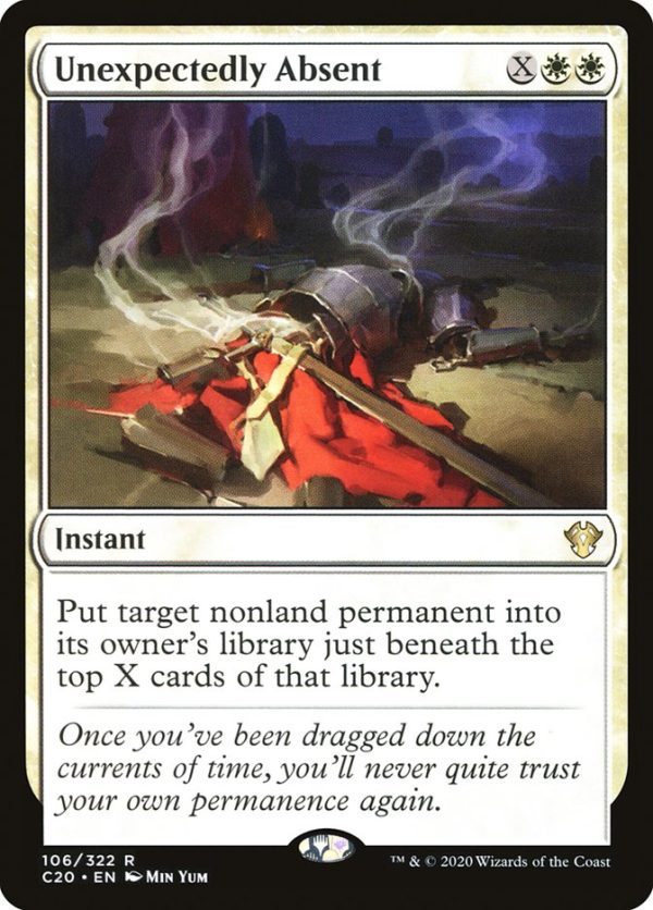 Unexpectedly Absent [Commander 2020] For Discount