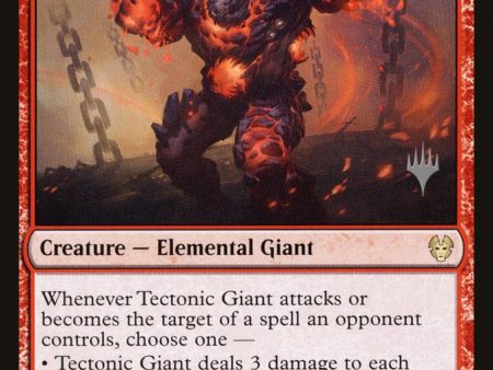 Tectonic Giant (Promo Pack) [Theros Beyond Death Promos] For Cheap