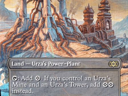 Urza s Power Plant (Borderless) [Double Masters] Cheap