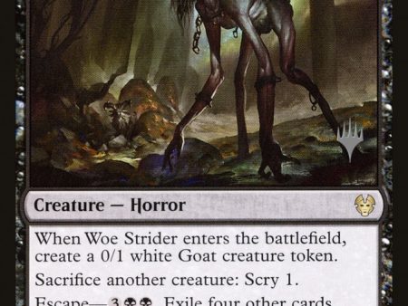 Woe Strider (Promo Pack) [Theros Beyond Death Promos] Online