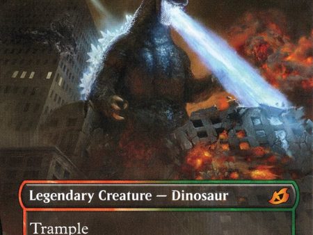 Zilortha, Strength Incarnate - Godzilla, King of the Monsters (Buy-A-Box) [Ikoria: Lair of Behemoths Promos] Sale