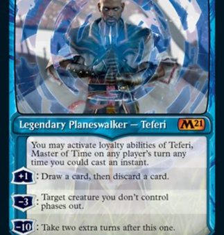 Teferi, Master of Time (Showcase) (293) [Core Set 2021] Supply