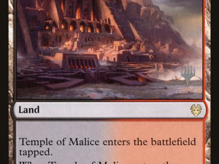 Temple of Malice (Promo Pack) [Theros Beyond Death Promos] on Sale