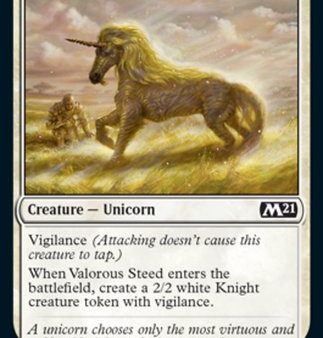 Valorous Steed [Core Set 2021] Online