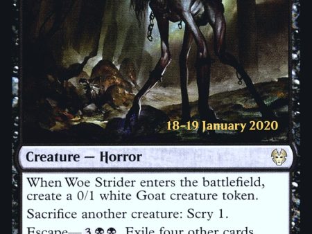 Woe Strider [Theros Beyond Death Prerelease Promos] Online Hot Sale