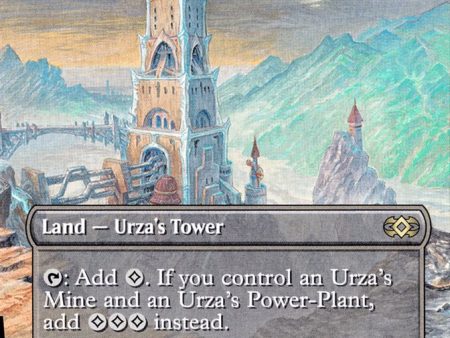 Urza s Tower (Borderless) [Double Masters] Online Sale