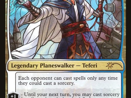 Teferi, Time Raveler (Stained Glass) [Secret Lair Drop Promos] Online Sale