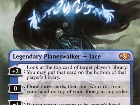 Jace, the Mind Sculptor (Borderless) [Double Masters] Discount