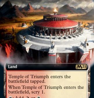 Temple of Triumph (Extended Art) [Core Set 2021] Fashion