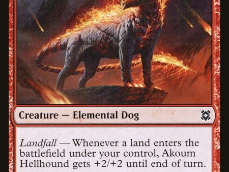 Akoum Hellhound [Zendikar Rising] For Cheap