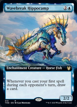 Wavebreak Hippocamp (Extended Art) [Theros Beyond Death] on Sale