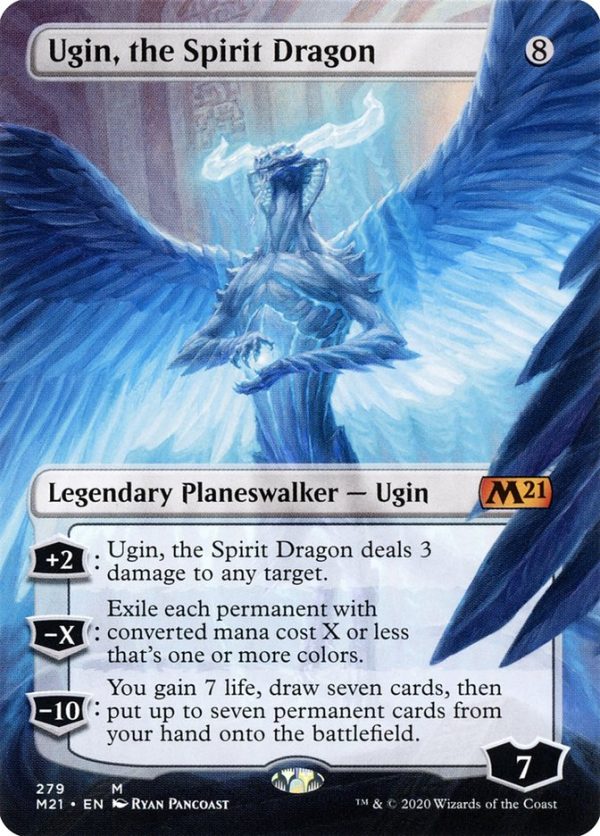 Ugin, the Spirit Dragon (Extended) (279) [Core Set 2021] Online Hot Sale