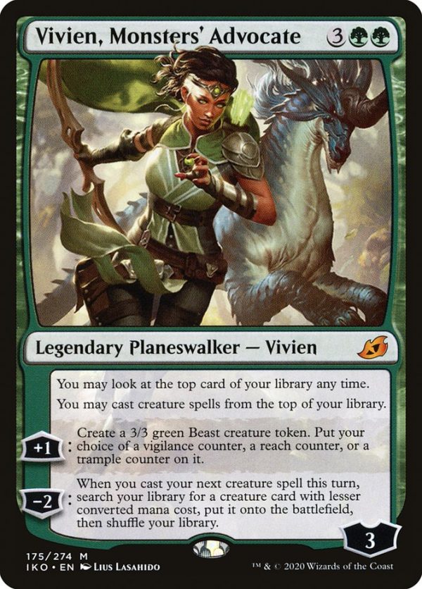 Vivien, Monsters  Advocate [Ikoria: Lair of Behemoths] Online now