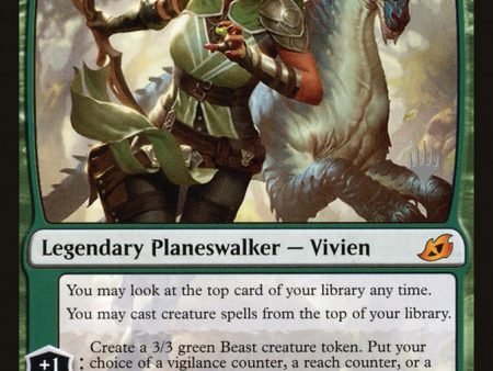 Vivien, Monsters  Advocate (Promo Pack) [Ikoria: Lair of Behemoths Promos] Online Sale