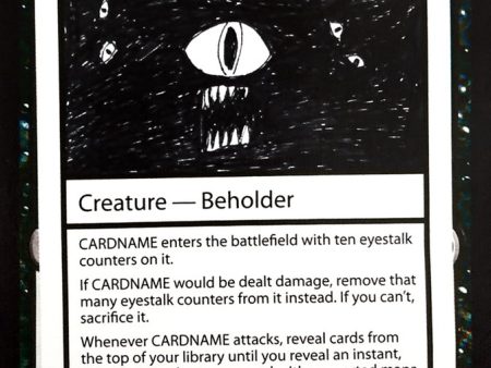 Underdark Beholder [Mystery Booster Playtest Cards] For Discount