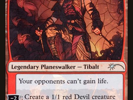 Tibalt, Rakish Instigator (Stained Glass) [Secret Lair Drop Promos] Fashion