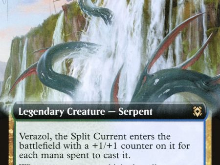 Verazol, the Split Current (Extended Art) [Zendikar Rising] For Sale