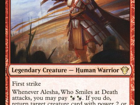 Alesha, Who Smiles at Death [Commander 2020] on Sale