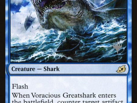 Voracious Greatshark (Promo Pack) [Ikoria: Lair of Behemoths Promos] Online