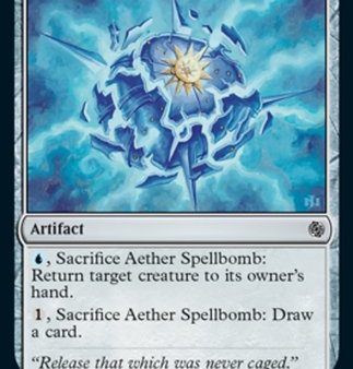 Aether Spellbomb [Jumpstart] For Discount