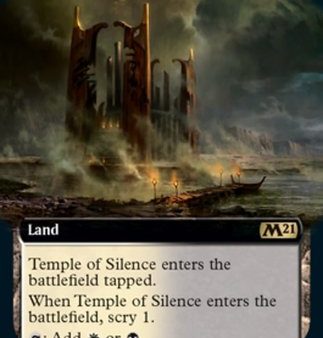 Temple of Silence (Extended Art) [Core Set 2021] Supply