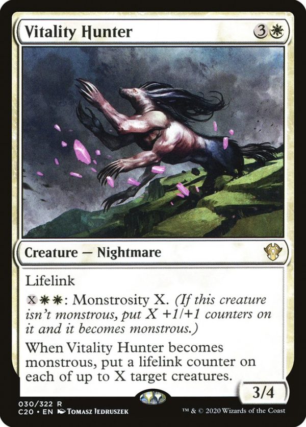 Vitality Hunter [Commander 2020] For Discount