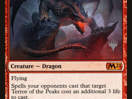 Terror of the Peaks (Promo Pack) [Core Set 2021 Promos] Supply