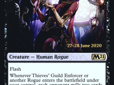 Thieves  Guild Enforcer  [Core Set 2021 Prerelease Promos] Online now