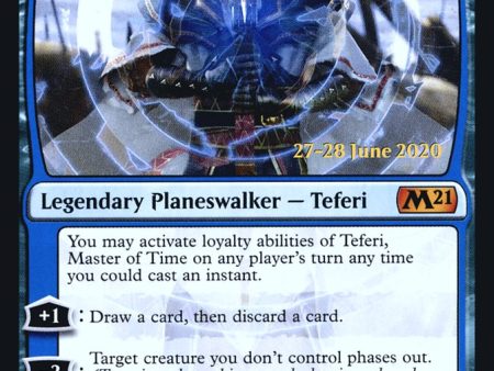 Teferi, Master of Time  [Core Set 2021 Prerelease Promos] Sale