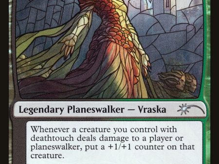 Vraska, Swarm s Eminence (Stained Glass) [Secret Lair Drop Promos] For Discount