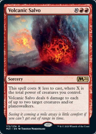 Volcanic Salvo [Core Set 2021] Online now