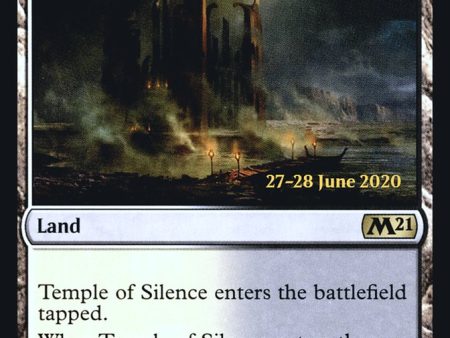 Temple of Silence  [Core Set 2021 Prerelease Promos] Sale