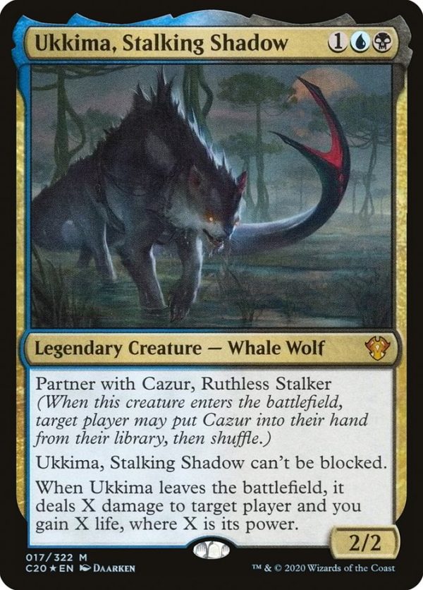 Ukkima, Stalking Shadow [Commander 2020] Online Hot Sale