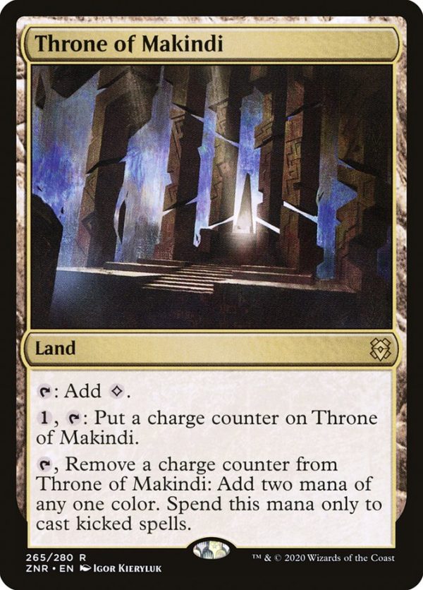 Throne of Makindi [Zendikar Rising] Sale