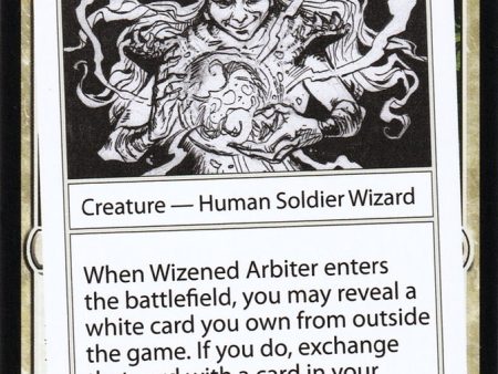 Wizened Arbiter [Mystery Booster Playtest Cards] Fashion