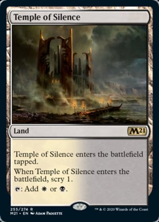 Temple of Silence [Core Set 2021] on Sale