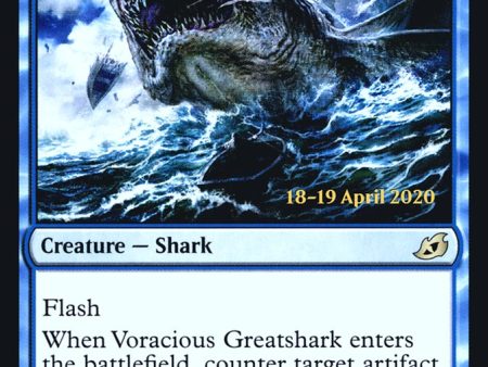 Voracious Greatshark  [Ikoria: Lair of Behemoths Prerelease Promos] Cheap