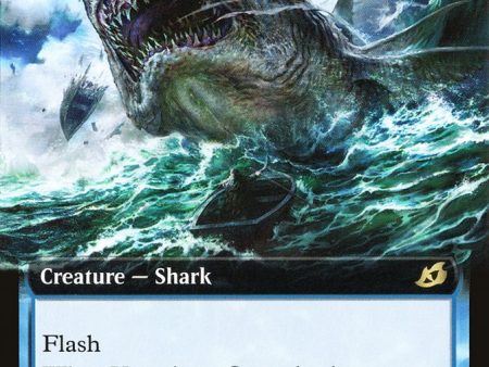 Voracious Greatshark (Extended Art) [Ikoria: Lair of Behemoths] on Sale