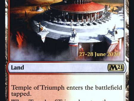 Temple of Triumph  [Core Set 2021 Prerelease Promos] Sale