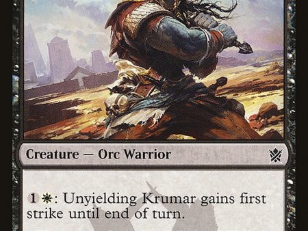 Unyielding Krumar [Mystery Booster] For Sale