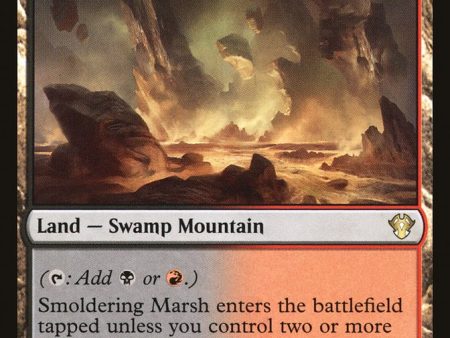 Smoldering Marsh [Commander 2020] on Sale