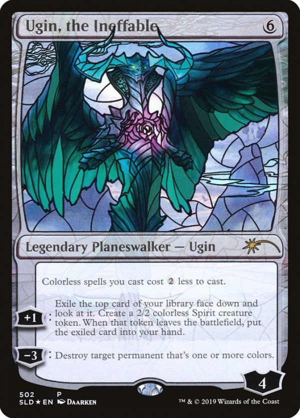 Ugin, the Ineffable (Stained Glass) [Secret Lair Drop Promos] Hot on Sale