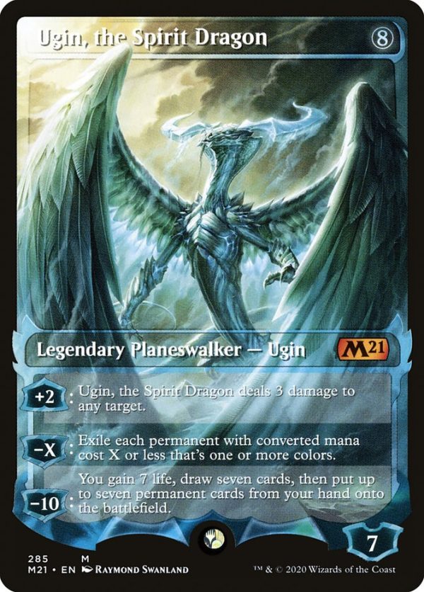 Ugin, the Spirit Dragon (Extended) (285) [Core Set 2021] Online Hot Sale