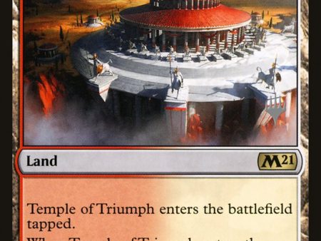 Temple of Triumph (Promo Pack) [Core Set 2021 Promos] For Cheap