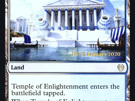 Temple of Enlightenment [Theros Beyond Death Prerelease Promos] For Discount