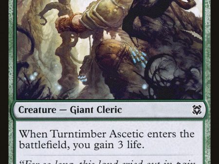 Turntimber Ascetic [Zendikar Rising] Discount