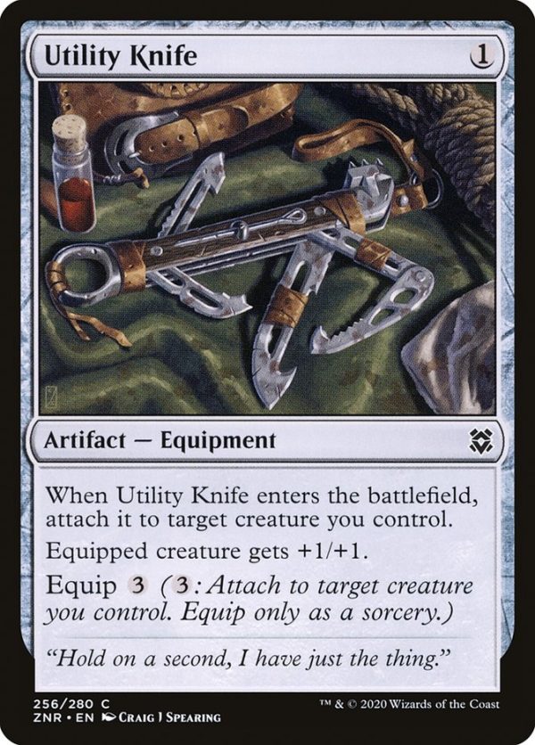 Utility Knife [Zendikar Rising] Hot on Sale