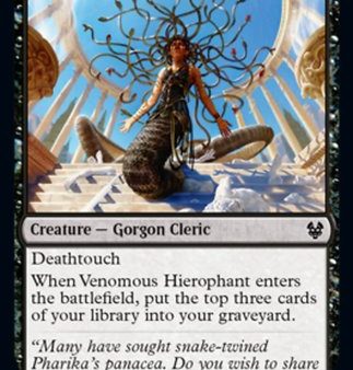 Venomous Hierophant [Theros Beyond Death] Discount