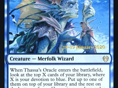 Thassa s Oracle [Theros Beyond Death Prerelease Promos] For Sale